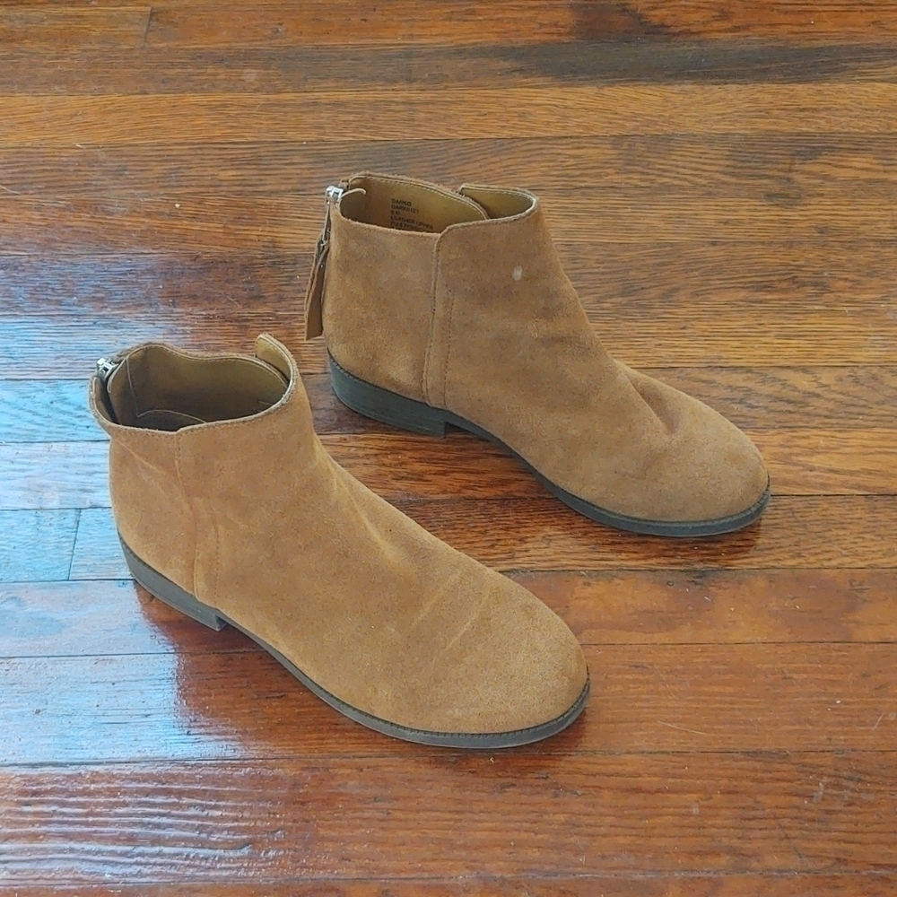 Steve Madden Darko Brown Leather/Suede Ankle Boot Sz 6